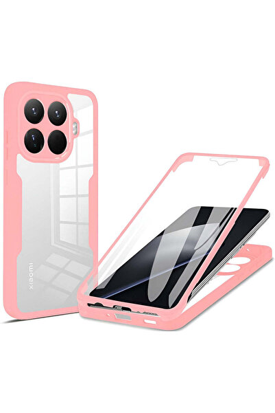 Techsuit Xiaomi (15T) Colorverse 360 Series Pro folie de protecție - roz