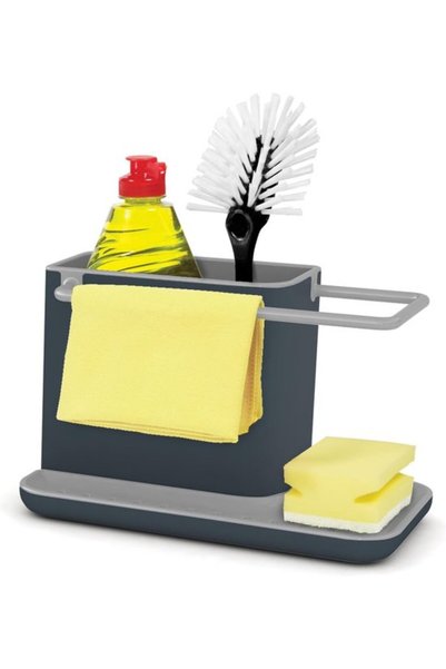 Morvena Picks Vasă de săpun - Organizator din plastic pentru mic dejun de buc...