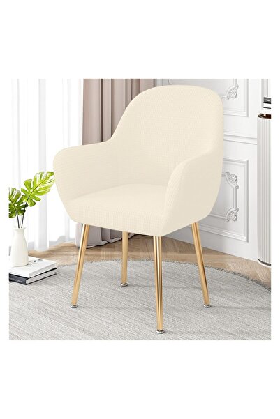 STARSTAR Elastic curved backrest chair cover with armrests, universal design,...