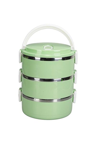 STARSTAR Portable three-layer insulated lunch box, made of 304 stainless stee...