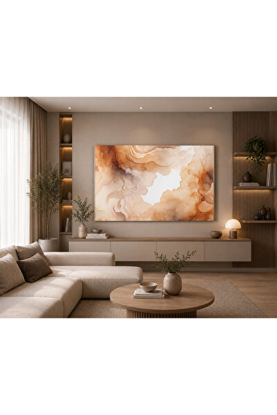 Generic Brand Tablou Canvas Abstract Modern, Imprimare HD, Șasiu din Lemn, Ga...