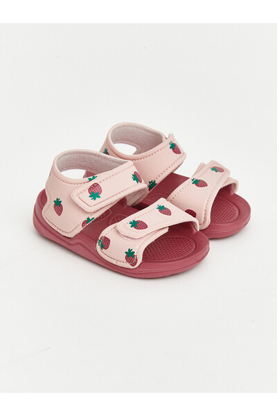 LC Waikiki Lcw Steps Pink Girls' Sandals with Nevavm Difference