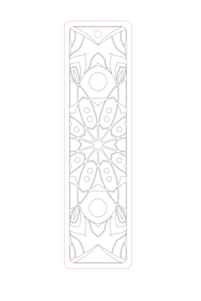 Gabcom Bookmark18 изработен от естествено дърво, естествен цвят, 20 x 5 см, л...
