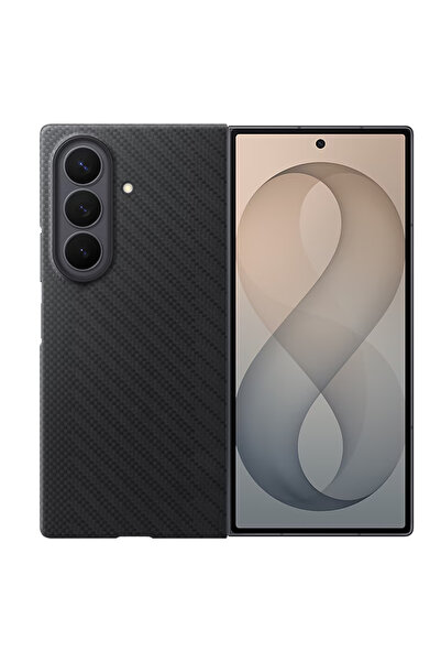Samsung Galaxy Z Fold8 Ultra - Capac protectie spate Carbon Magnet Case, Grap...