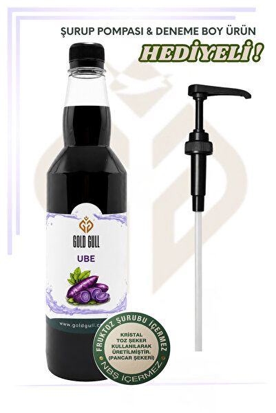 gold gull Ube Aromalı Kahve & Meyve Şurubu 700 ml