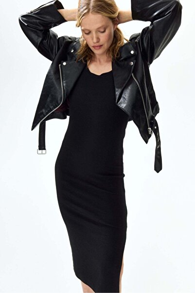 H&M MAMA Ribbed nursing dress