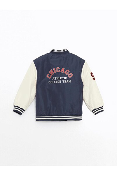 LC Waikiki Printed Boys' College Jacket