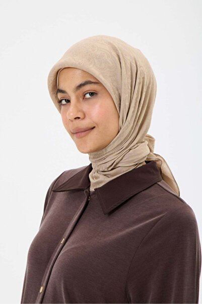 Invee İzler Scarf Milky Brown
