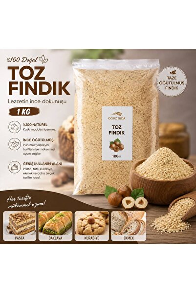 Genel Markalar İnce Öğütülmüş Toz Fındık 1 KG