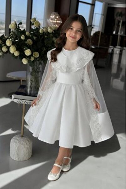arushi Newly arrived Razan white tulle princess luxury dress .. Girls' dress