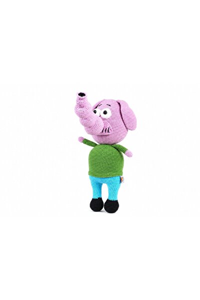 Komek Sepeti Amigurumi Fil Necati