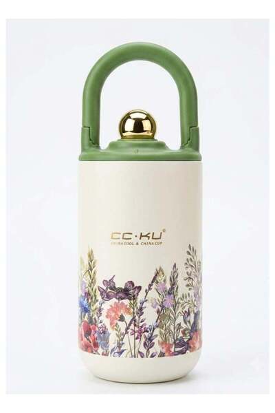 Generic Travel Coffee Mug, 400ml Insulated Beverage Cup With Leakproof Lid, L...