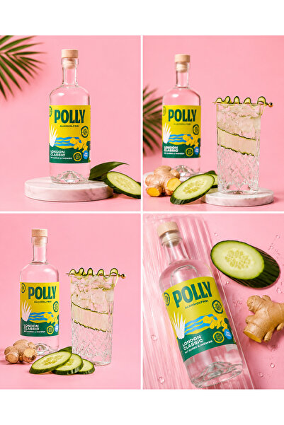 Polly Karışık Aromalı Şekersiz Alkolsüz İçecek 500 Ml