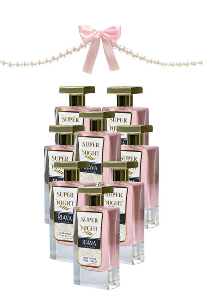 RIAVA PERFUME 8 قطع عطر سوبر نايت 70 مل