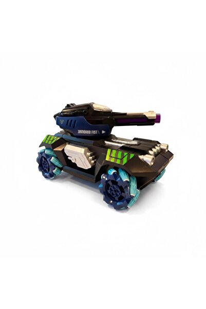 NW NessiWorld 4D-Y11 Double Cone Water Bomb Shooting Drift Wheel Toy Tank