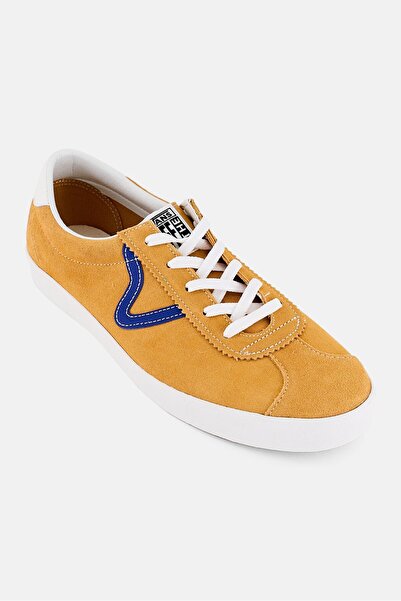 Vans Men Sport Low Lace Up Outdoor Sneakers Shoes, Mustard