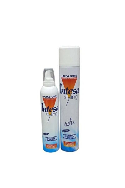 Intesa Intesa Hair Styling Fixing Spray 500 ml with Foam 300 ml