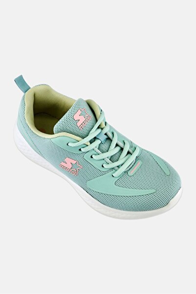 Starter Women Lifestyle Lace Up Walking Shoes, Mint Green