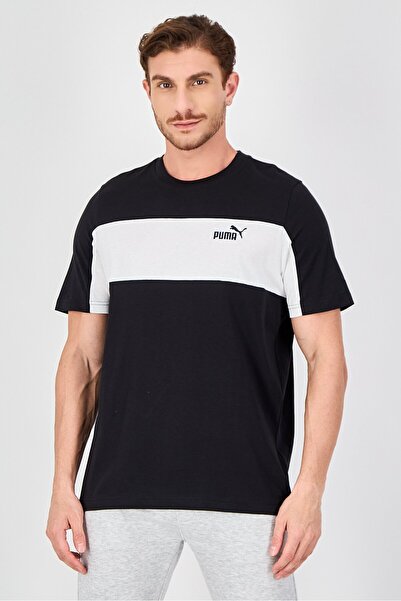 Puma Men Sportswear Fit Short Sleeve Outdoor T-Shirt, Black