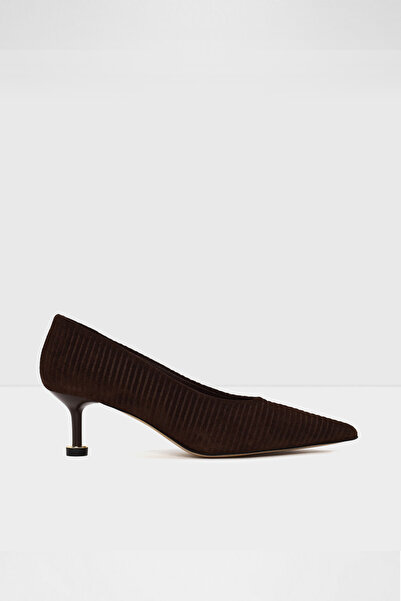 Aldo LORRAINE-TR - Kadın Kahve Hakiki Deri Topuklu Slip-On Ayakkabı