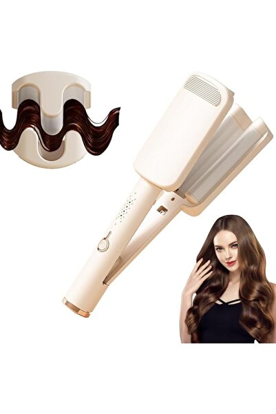 STARSTAR 32mm Curling Iron Straightener with Water Wave Curling, 4 Adjustable...