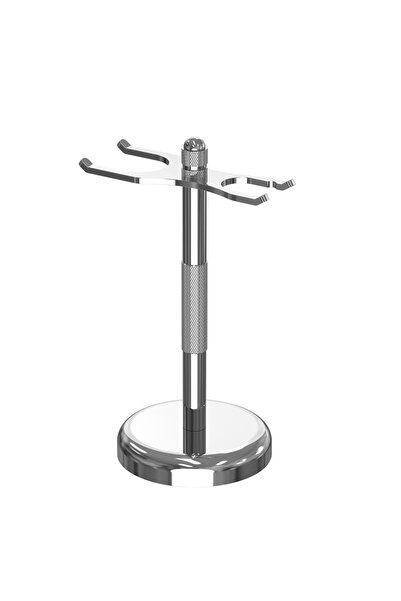 STARSTAR Razor and shaving brush holder, bathroom grooming rack (silver)