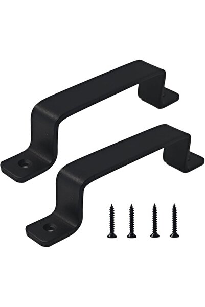 STARSTAR 2-Piece Set - 17.8*2.6*3.6 cm - Barn Door Handles - Metal Material -...