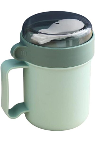 STARSTAR Portable leak-proof hot soup lunchbox with folding spoon for childre...