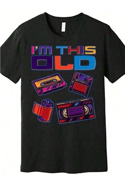 45 BPM Im This Old Retro Media Technology Premium-Shirt 561371 Funny Men'S Sh...