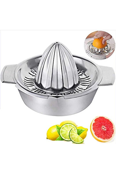STARSTAR 304 Stainless Steel Manual Lemon Citrus Juicer with 300ml Container ...