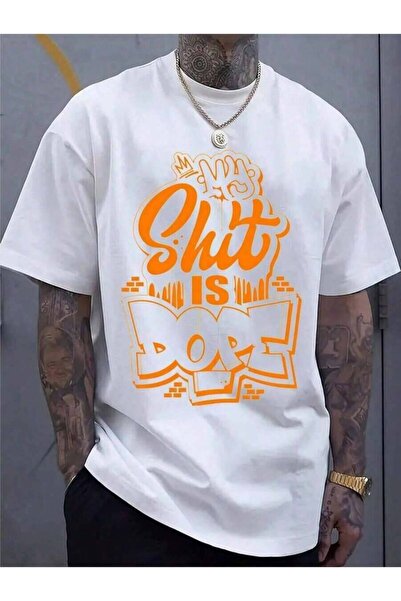 45 BPM Men's Short-Sleeve Casual Sports Shirt | Features A Stylish 2D Print S...