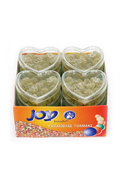 Joy Καρδιές από ζαχαρωτό σχήμα τσίχλας 30γρ. x 12 τεμάχια. ΜΙΝΤ