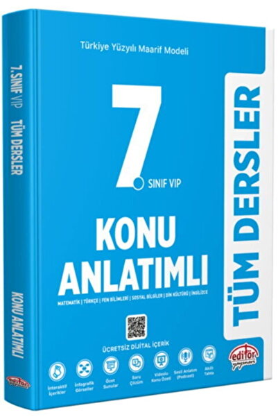 Bi bigelio Data 7. Sınıf Tüm Dersler Maarif Model Konu Anlatımlı Data Yayınları