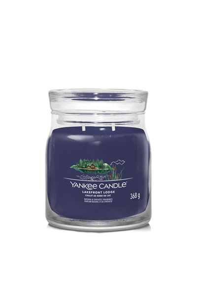 Yankee Candle Κερί Υπέροχης Ποιότητας  "Lakefront Lodge ", Μεσαίο, 368 γρ.