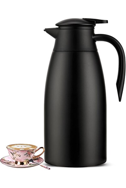 Arabest Insulated Carafe,Stainless Steel Thermal Coffee Carafe,68Oz,2L,Double...