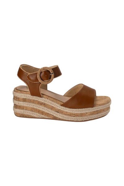 BATA Platform Strap Wedge Sandals