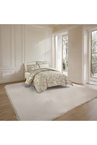 unique home collection طقم لحاف فريد للمنزل مطبوع وقابل للعكس لجميع المواسم 6...