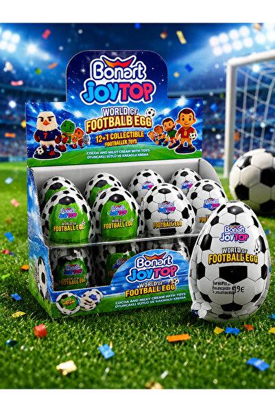Bonart Joy Top World Of Football Egg 24 lü Sürpriz Yumurta