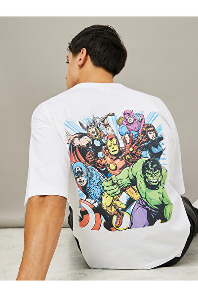 URBAN HAUL By Styli Marvel Avengers Graphic Oversized T-shirt