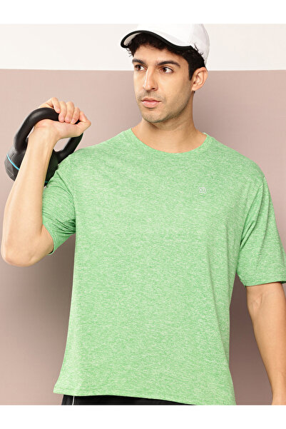 Dillinger By Styli Men Round Neck Melange T-Shirt