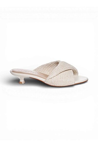 BATA Low Heel Flat Slide Sandals
