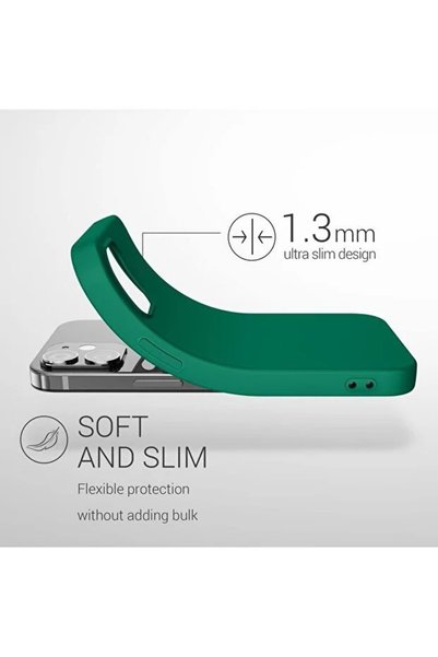 WOTOBEUS iPhone 15 Compatible Japanese Art Whale Design Velvet Premium Silicone Lasnman Phone Case