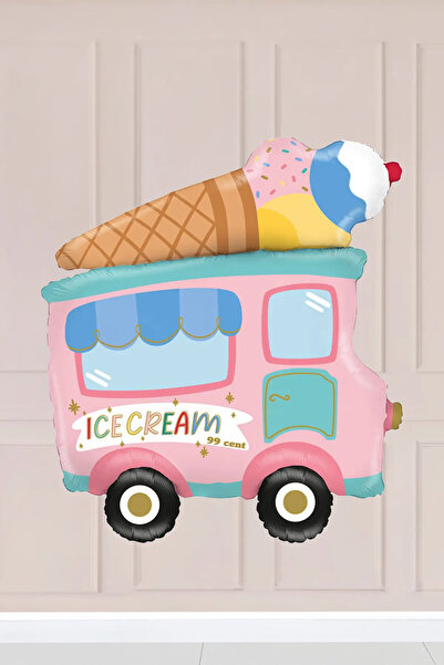 Atölye Mi Ice Cream Truck Foil Balloon