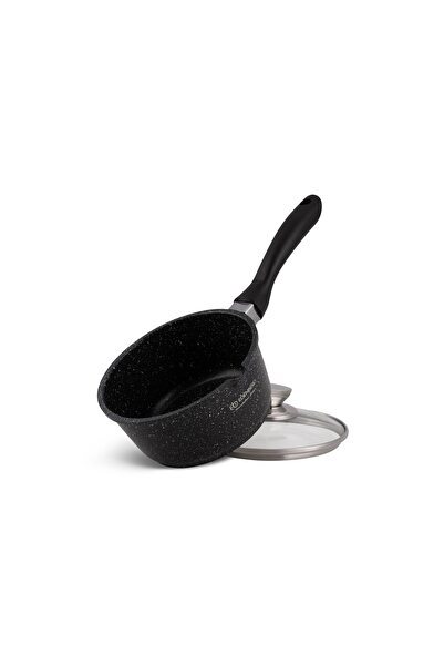 EDENBERG Oală rotundă GARNEC cu înveliș de marmură, cu capac, 2.3L, pentru pl...