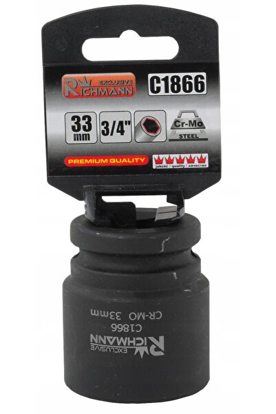 richmann NASADKA CHEIE DE IMPACT 33mm 3/4 țoli SCURTĂ HEXAGONALĂ C1866