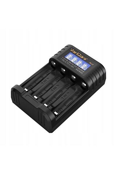 VariCore Încărcător universal de baterii ALL4 pentru baterii Ni-MH AA AAA Li-...