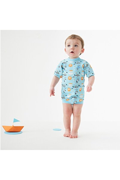 Splash About Costum de neopren + scutec de înot Happy Nappy 2 în 1 – 12-24 lu...