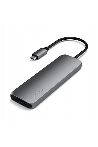 NO BRAND Adaptor Satechi Hub MultiPort Pro USB-C 5 în 1 pentru Macbook Pro Ai...