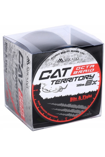 Mikado PLECIONKA CAT TERRITORY OCTA BRAID 300m 0,40mm SEE