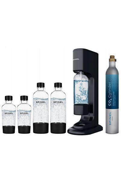 NO BRAND Saturator Spinel Soda BubbleON pentru carbonatarea apei - 4 sticle +...